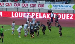 TOP 14 -  Racing 92 – Toulouse : 28-13 - ESSAI Vincent CLERC (ST) - Saison 2015/2016