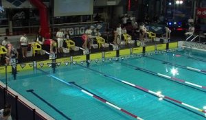 50m papillon Dames finale - Open des Alpes de natation