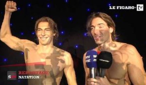 Camille Lacourt a désormais sa statue au Grévin