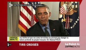 Quelle est la différence entre Hollande et Sarkozy ? "Les lunettes !" répond Obama - Zapping du 2 décembre