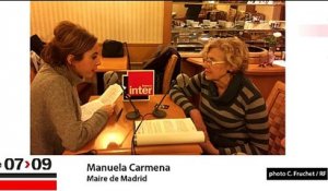 Manuela Carmena : "Podemos est en train de remonter la pente"