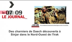 Des charniers de Daech découverts à Sinjar (Irak)