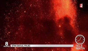 Sicile : l'Etna de nouveau en éruption
