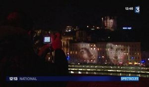 Lyon : des lumières et des visages en hommage