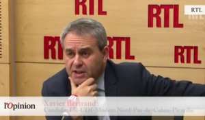 Régionales - Xavier Bertrand : « Ça sera un résultat très serré »