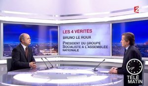 Les 4 Vérités - Le Front national "va pourrir la vie des Français", selon Bruno Le Roux
