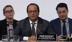 Intervention du président François Hollande​ la clôture de la #COP21