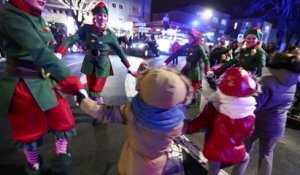 Maubeuge: parade de Noël