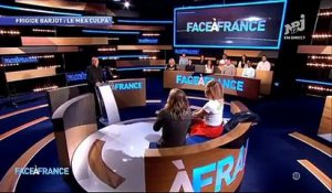 "Face à France": Enora Malagré débarque sur le plateau en plein direct face à Frigide Barjot