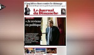 Bernard Tapie annonce son retour en politique