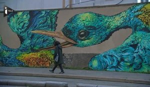 La plus grande fresque de street-art de Paris inaugurée dans le XIXe arrondissement