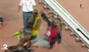 VIDEO. Le seul homme qui a fait "chuter" Usain Bolt...
