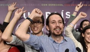 Le leader de Podemos estime qu'«une nouvelle Espagne est née»