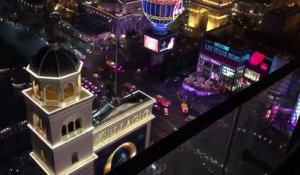 Las Vegas: Une voiture fonce dans la foule, un mort et 37 blessés
