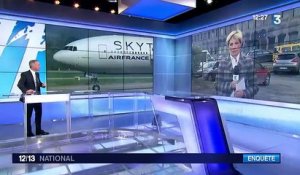 Bombe factice sur un vol Air France : deux suspects interpellés