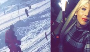 Exclu Vidéo : Amélie Neten : Super fière de son fils qui apprend à skier !