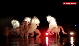 Quimper. Majestueux spectacle final, mais écourté, aux Échappées