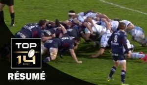 TOP 14 - Résumé Racing - Bordeaux : 23-18 - J12 - Saison 2015/2016