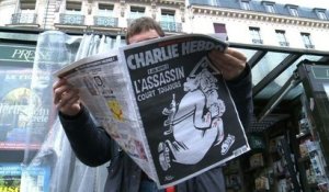 Un an après l'attaque, Charlie Hebdo démarre doucement en kiosque