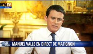 Valls ressent "le poids des responsabilités" après les attentats de 2015