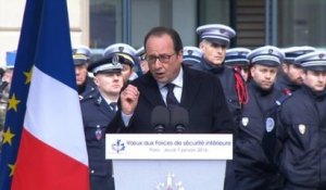 Hollande précise les nouvelles mesures de lutte contre le terrorisme