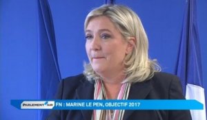 Marine Le Pen, les yeux rivés sur la présidentielle de 2017