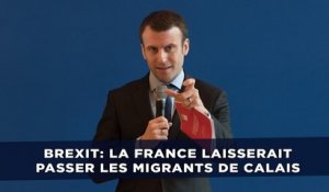 La France ne retiendrait plus les migrants à Calais en cas de Brexit