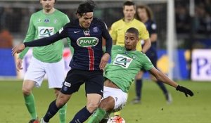 Coupe de France, 1/4 de finale : AS Saint-Etienne - Paris-SG (1-3), les buts