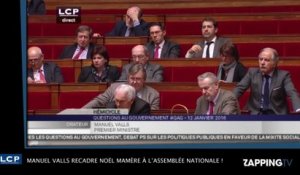 Manuel Valls recadre Noël Mamère à l’Assemblée nationale ! (Vidéo)