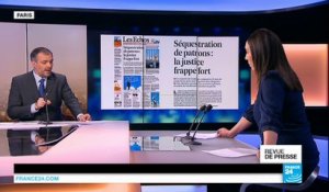 "Séquestration de patrons : la justice frappe fort"