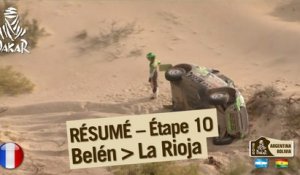 Résumé de l'étape 10 - Auto/Moto - (Belen / La Rioja)