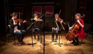 Chostakovitch: 1er mouvement du quatuor n°7 par le Quatuor Zaïde | Le live de la Matinale