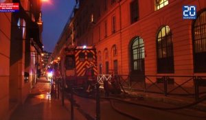 Incendie au Ritz : Les images des pompiers de Paris