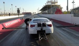 Il accélère de 0 à 399 km/h en 5 secondes avec une Toyota GT-86