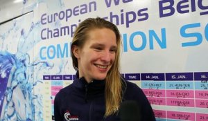FFN - Euro water-polo 2016: Interview de Géraldine Mahieu après France-Serbie