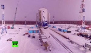 IMAGES EXCLUSIVES du nouveau cosmodrome de Vostotchny en Russie, vue d’en haut
