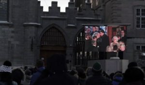 Le Québec rend un dernier hommage à René Angélil, le mari de Céline Dion