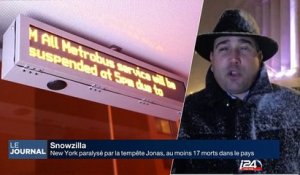 Snowzilla : New York paralysé par la tempête Jonas, au moins 17 morts