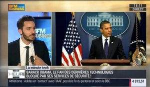 La Minute Tech: Barack Obama, un président très geek, est bloqué par ses services de sécurité informatique - 25/01