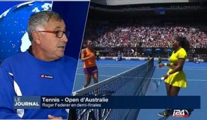 Patrick Simon, ancien entraineur d'A. Mauresmo, commente l'Open d'Australie
