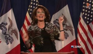 Tina Fey dans la peau de Sarah Palin dans le Saturday Night Live du 23/01