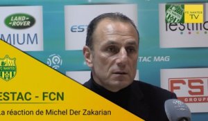 ESTAC-FCN : la réaction de Michel Der Zakarian