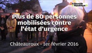 VIDEO. Etat d'urgence : 80 personnes dans les rues de Châteauroux