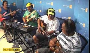 Les "Te Arii Nui", invités de Bringue Live - 29 01 2016 - Polynésie 1ère