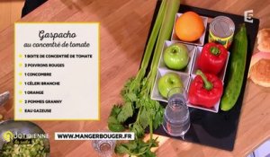 La recette anti-gaspi : le gaspacho au concentré de tomates