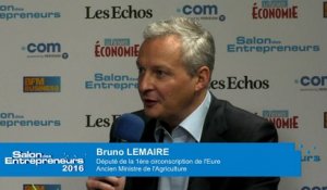 Salon des Entrepreneurs : Bruno LE MAIRE pour un "grand soir"