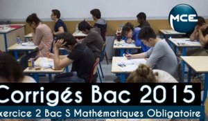 Bac 2015: corrigés vidéo exercice 2 Bac S Mathématiques Obligatoire « dans un repère orthonormé » !