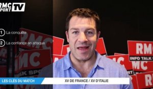 Rugby - Les clés du match France/Italie selon Thomas Lombard