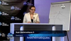 Bac 2013 : Correction vidéo Bac Général série S épreuve obligatoire de Mathématiques Exercice 1 et 2