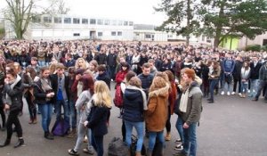 Lillers: hommage du lycée Anatole-France à la jeune Margot